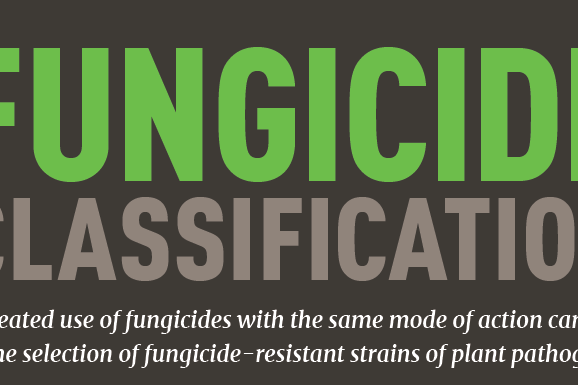 Fungicide Classification Header